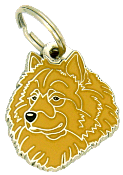 EURASIER FAWN UTEN MASKE - pet ID tag, dog ID tags, pet tags, personalized pet tags MjavHov - engraved pet tags online