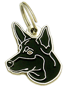 Kelpie czarny - pet ID tag, dog ID tags, pet tags, personalized pet tags MjavHov - engraved pet tags online