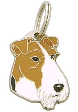 Foksterier - pet ID tag, dog ID tags, pet tags, personalized pet tags MjavHov - engraved pet tags online