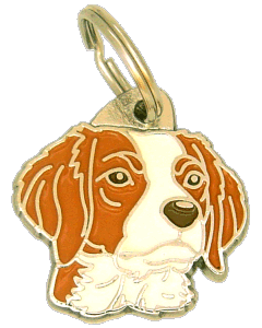 Épagneul breton - pet ID tag, dog ID tags, pet tags, personalized pet tags MjavHov - engraved pet tags online