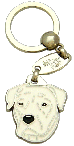 Dog argentyński - pet ID tag, dog ID tags, pet tags, personalized pet tags MjavHov - engraved pet tags online
