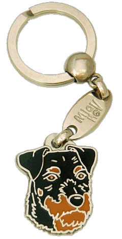 Niemiecki terier myśliwski szorstkowłosy - pet ID tag, dog ID tags, pet tags, personalized pet tags MjavHov - engraved pet tags online