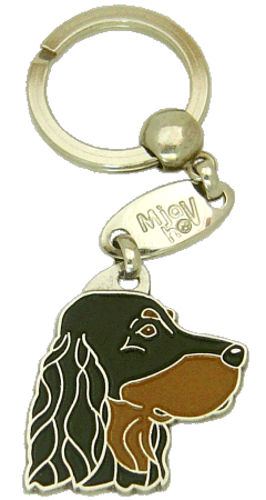 Seter szkocki - pet ID tag, dog ID tags, pet tags, personalized pet tags MjavHov - engraved pet tags online