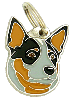 AUSTRALIAN CATTLE DOG BLÅ - pet ID tag, dog ID tags, pet tags, personalized pet tags MjavHov - engraved pet tags online