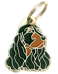 COCKERSPANIEL SORT MED TAN - pet ID tag, dog ID tags, pet tags, personalized pet tags MjavHov - engraved pet tags online