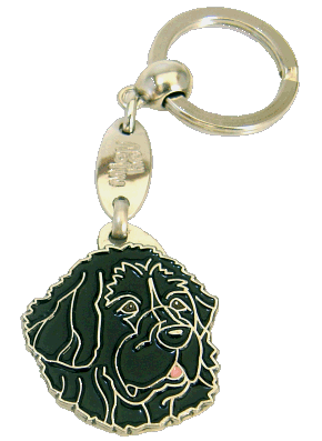 NEWFOUNDLÆNDER - pet ID tag, dog ID tags, pet tags, personalized pet tags MjavHov - engraved pet tags online