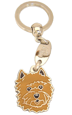 CAIRN TERRIER RØD - pet ID tag, dog ID tags, pet tags, personalized pet tags MjavHov - engraved pet tags online