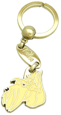 SKOTSK TERRIER CREME - pet ID tag, dog ID tags, pet tags, personalized pet tags MjavHov - engraved pet tags online