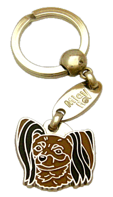 RUSSISK TOY SORTE ØRER - pet ID tag, dog ID tags, pet tags, personalized pet tags MjavHov - engraved pet tags online