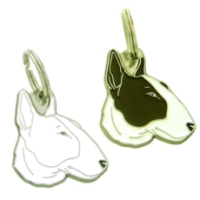 Médailles gravées pour chiens et chats MjavHov - BULL TERRIER