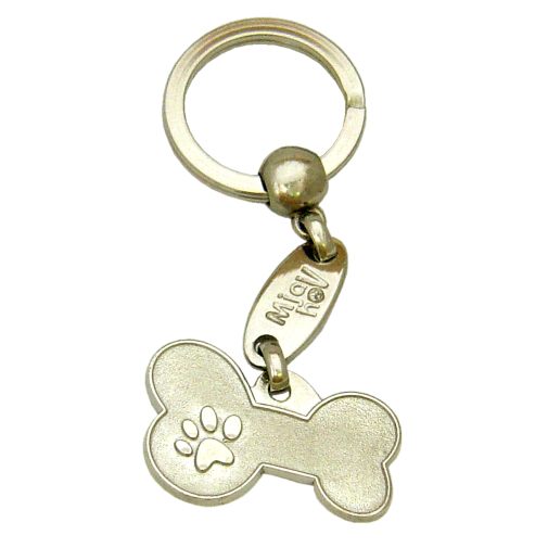 Custom personalized dog name tag METAL BONE MJAVHOV
Color: colored/silver 
Dim: 34 x 21 mm
Engraving area: 
27 x 7 mm
Metal, chrome plated pet tag.
 
Personalized laser engraving on the back side included.

Hand made 
MADE IN SLOVENIA

In stock.
