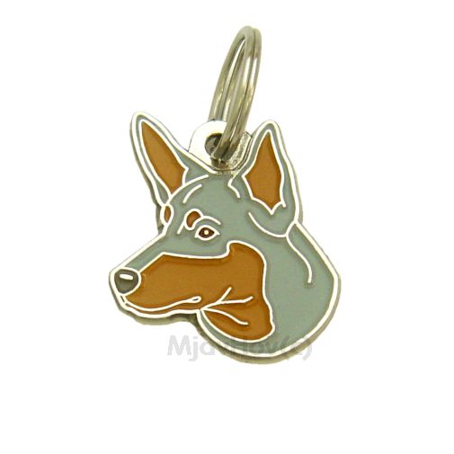 Custom personalized dog name tag Australian kelpie blue & tan

This unique, cute and quality dog id tag is offered with laser engraved name and phone no. or your custom text. Stainless steel split ring for easy attachment to your pets collar. All items are also available as keychains.
Gift for dogs and dog lovers.

Color: colored/silver
Size: 27 x 29 mm

Engraving area: 19 x 12 mm
Laser engraving personalization on the back side is included in the price. Enter the text you wish to have engraved. Suggestion: dog's name and phone number. We engrave on the back side of the tag. Engraving will be centered and easy to read. If you go over the recommended count then the text becomes smaller, and harder to read.

Metal, chrome plated dog tag or key ring. 
Hand made, hand colored, made in Slovenia. 

In stock.
