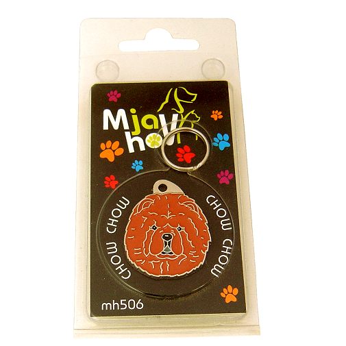 Custom personalized dog name tag Chow chow

This unique, cute and quality dog id tag is offered with laser engraved name and phone no. or your custom text. Stainless steel split ring for easy attachment to your pets collar. All items are also available as keychains.
Gift for dogs and dog lovers.

Color: colored/silver
Size: 28 x 34 mm

Engraving area: 22 x 18 mm
Laser engraving personalization on the back side is included in the price. Enter the text you wish to have engraved. Suggestion: dog's name and phone number. We engrave on the back side of the tag. Engraving will be centered and easy to read. If you go over the recommended count then the text becomes smaller, and harder to read.

Metal, chrome plated dog tag or key ring. 
Hand made, hand colored, made in Slovenia. 

In stock.
