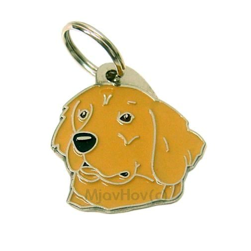 GOLDEN RETRIEVER ORO | Placas para perros MjavHov placas grabadas para perros, Placas para mascotas MjavHov placas identificativas para perros
