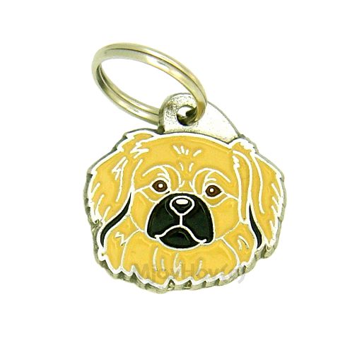 Custom personalized dog name tag Tibetan spaniel cream

This unique, cute and quality dog id tag is offered with laser engraved name and phone no. or your custom text. Stainless steel split ring for easy attachment to your pets collar. All items are also available as keychains.
Gift for dogs and dog lovers.

Color: colored/silver
Size: 27 x 27 mm

Engraving area: 19 x 15 mm
Laser engraving personalization on the back side is included in the price. Enter the text you wish to have engraved. Suggestion: dog's name and phone number. We engrave on the back side of the tag. Engraving will be centered and easy to read. If you go over the recommended count then the text becomes smaller, and harder to read.

Metal, chrome plated dog tag or key ring. 
Hand made, hand colored, made in Slovenia. 

In stock.
