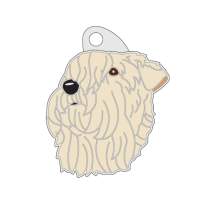placas identificação para cães MjavHov - Soft coated wheaten terrier