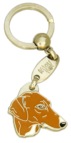 AZAWAKH ruskea-valkoinen - pet ID tag, dog ID tags, pet tags, personalized pet tags MjavHov - engraved pet tags online